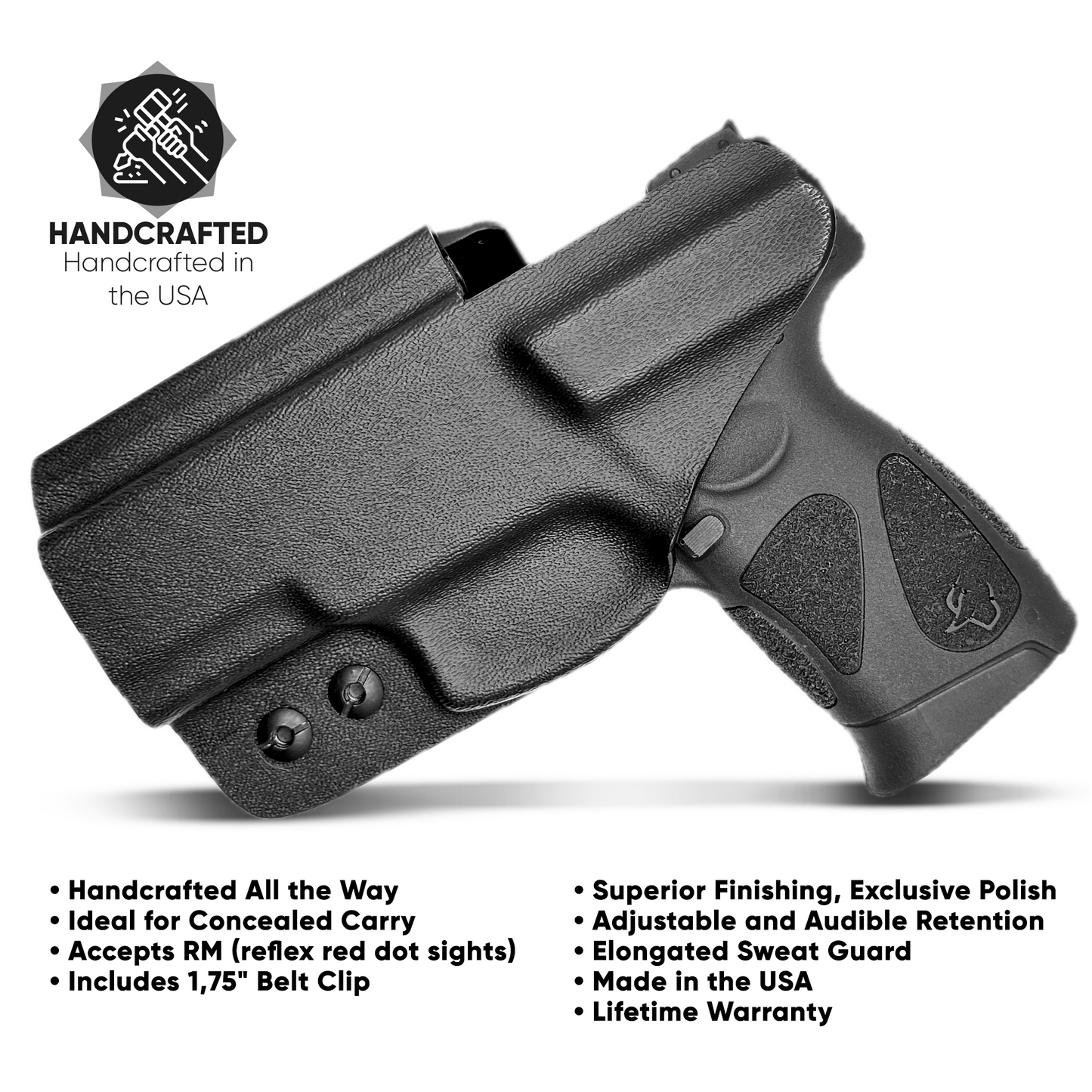 TAURUS - IWB - RIGHT - BLACK