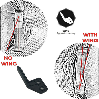 SPRINGFIELD- IWB - RIGHT - BLACK