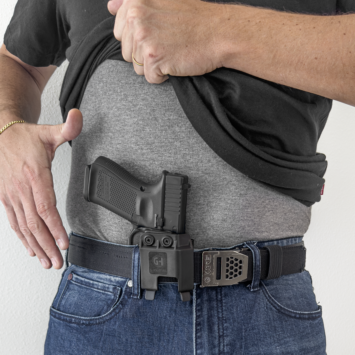 GLOCK - IWB - RIGHT - BLACK