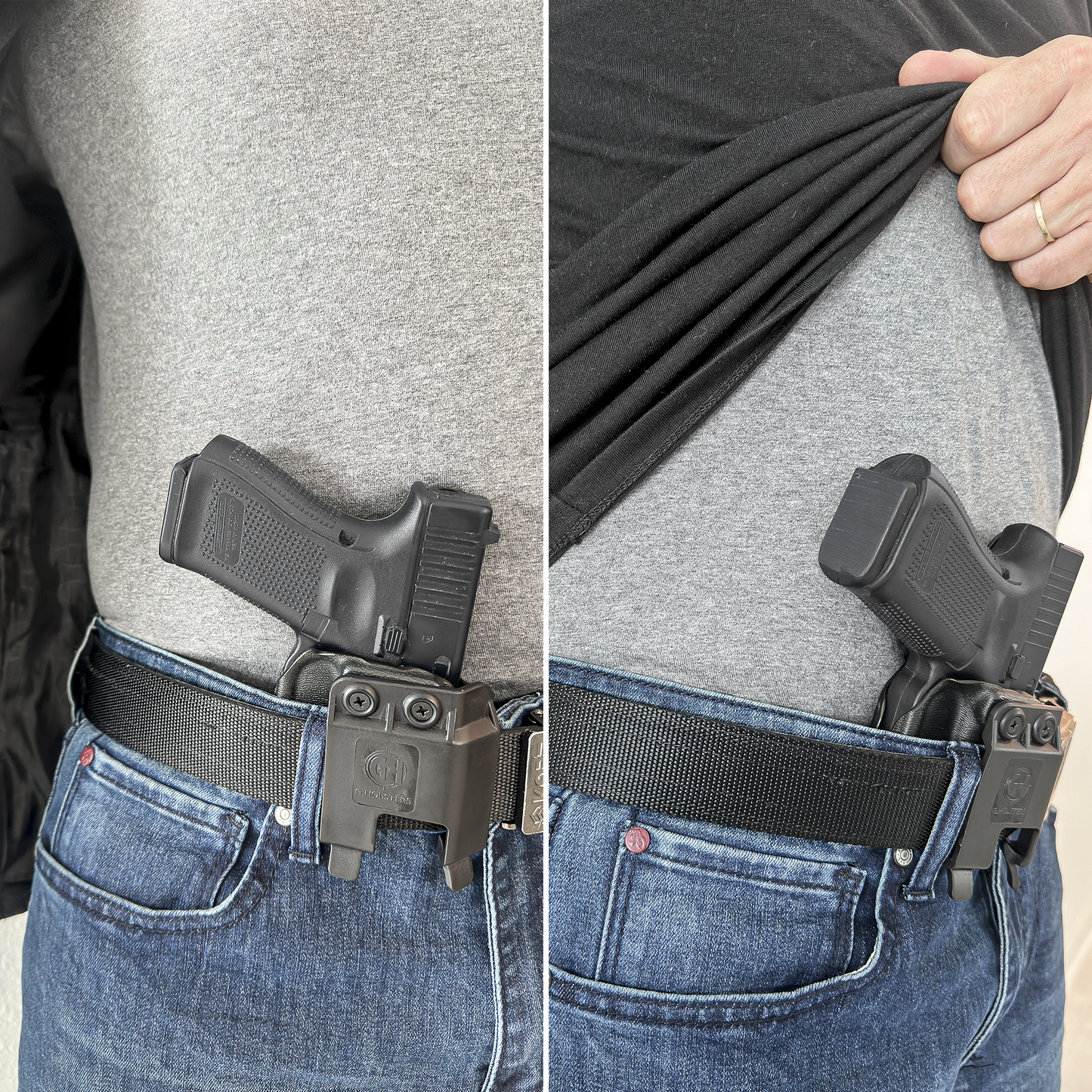 GLOCK - IWB - RIGHT - BLACK